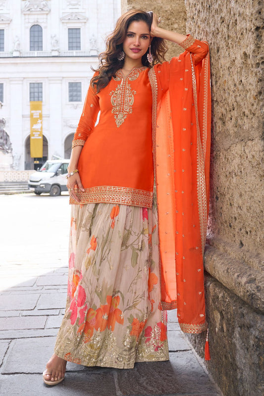 Occasional Wear Zari Work Saree