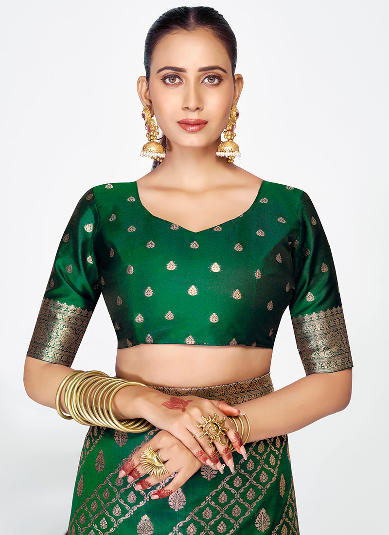 Majestic Banarasi Silk Party Wear Saree Combo with Heavy Zari Craftsmanship