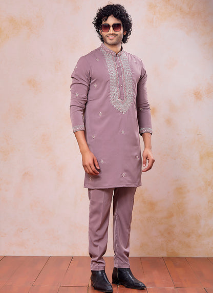 Onion  Armani  Mirror Work Occasional Wear Readymade Kurta Pajama SW206964